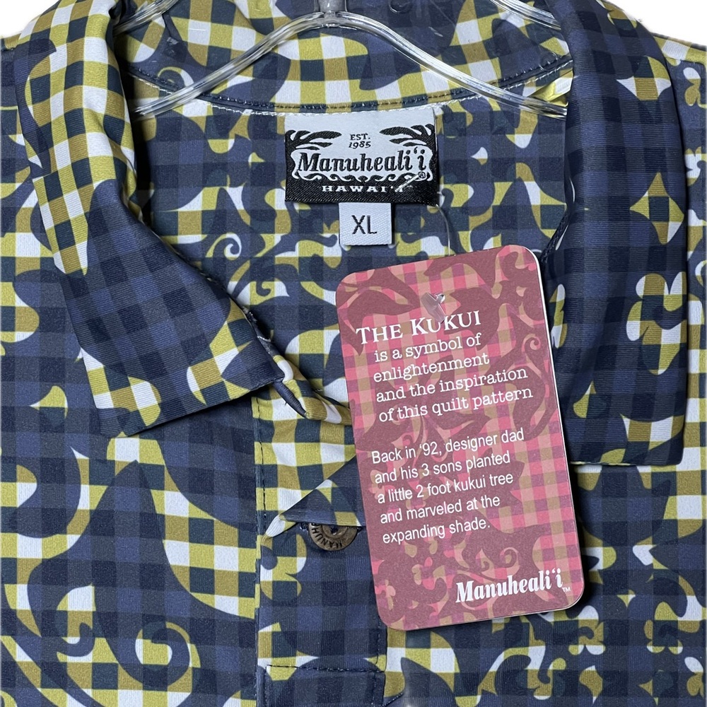 Manuhealii Kukui Gingham